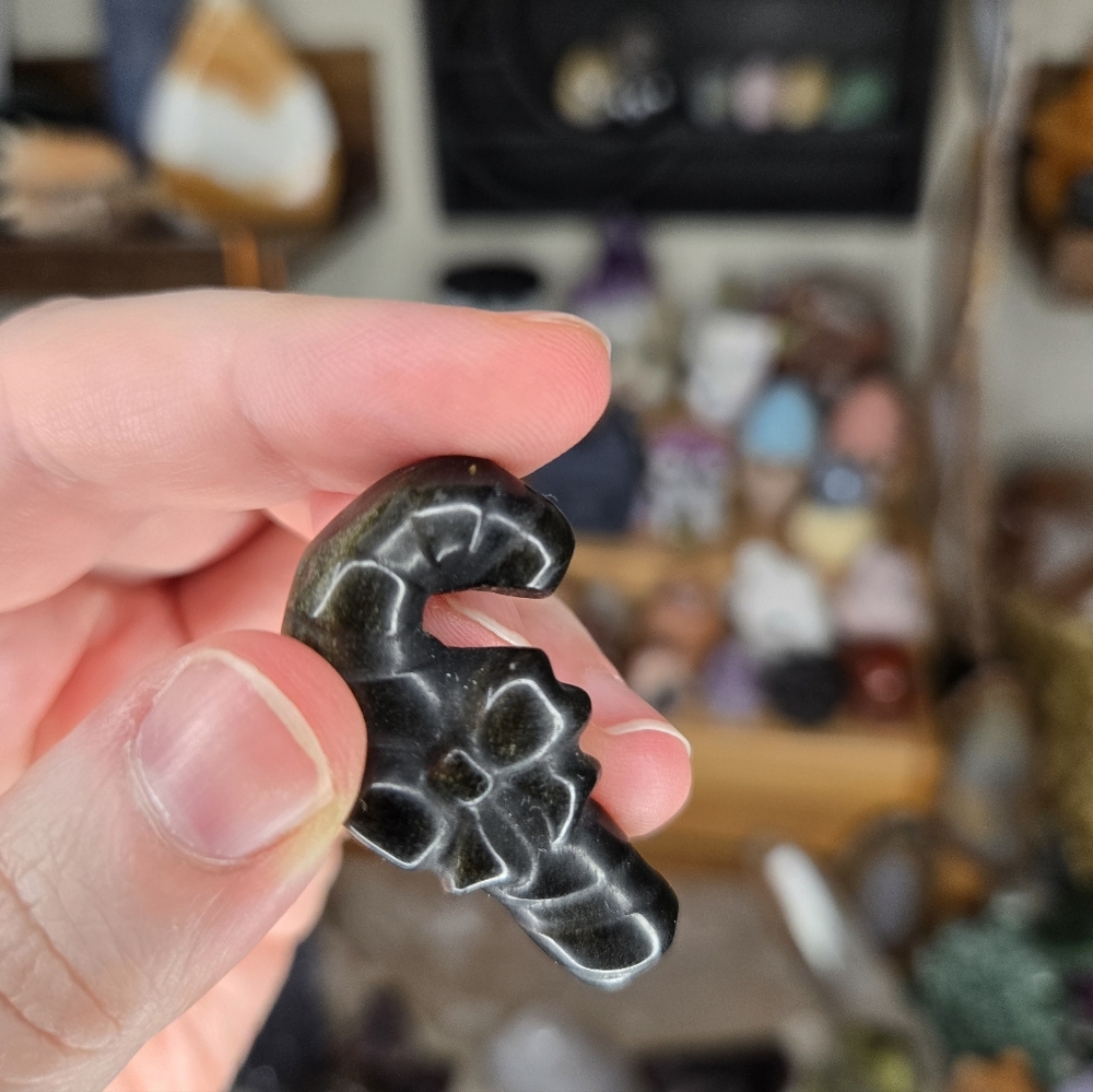 ONE Mini Candy Cane Crystal Carving